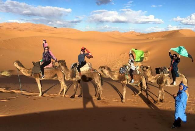 Отель Chegaga Nomad Camp El Gouera Экстерьер фото
